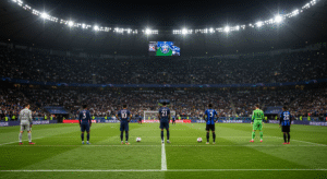 penalty between PSG vs Inter at Final UCL 2025